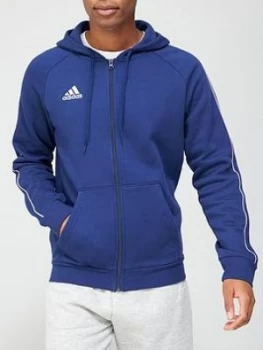 Adidas Core 19 Hoodie - Blue/White