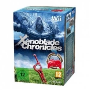 Xenoblade Chronicles Solus Game and Red Classic Controller