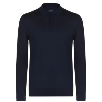 Howick Merino Polo Shirt - Navy