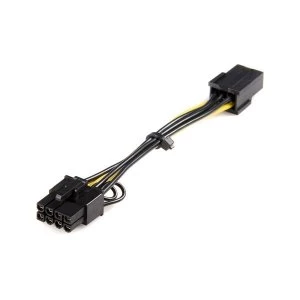 StarTech PCI Express 6 pin to 8 pin Power Adapter Cable