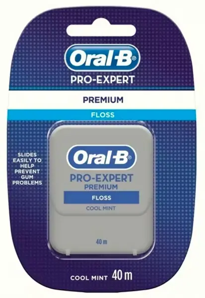 Oral B Pro Expert Premium Cool Mint Dental Floss 40m