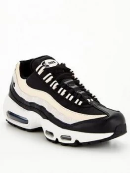 Nike Air Max 95 - Black/Beige, Size 3, Women