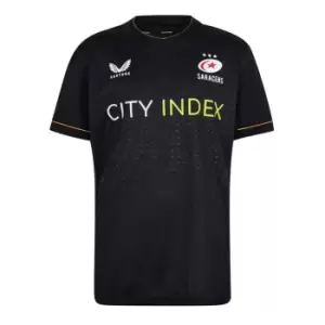 Castore Saracens Scrum Shirt 2022/2023 Mens - Black