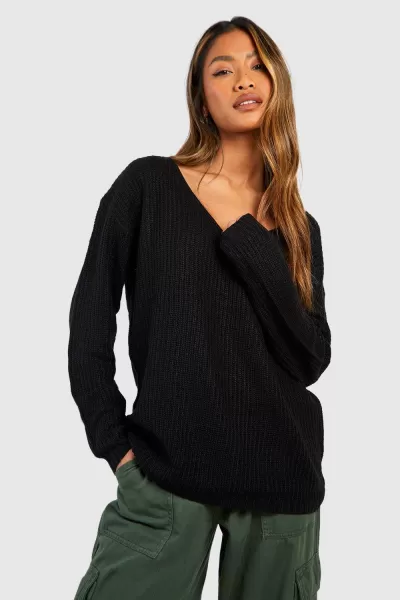 Basic V Neck Jumper