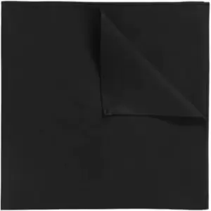 Boss Boss Pocket Square Mens - Black