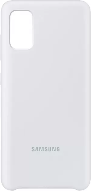 Samsung Galaxy A41 Silicone Cover in White (EF-PA415TWEGEU)