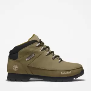 Timberland Euro Sprint Hiker For Men In Green/black Green, Size 6.5