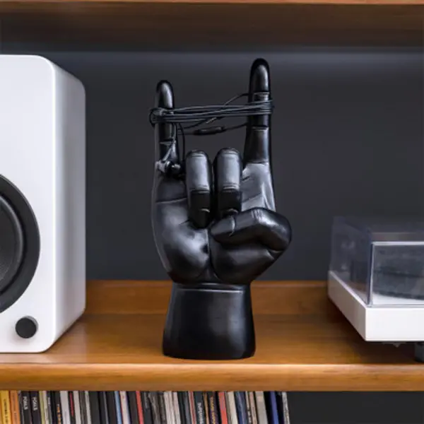 Rock On Headphones Stand in Black