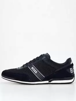 BOSS Saturn_lowp Trainer, Dark Blue, Size 41, Men