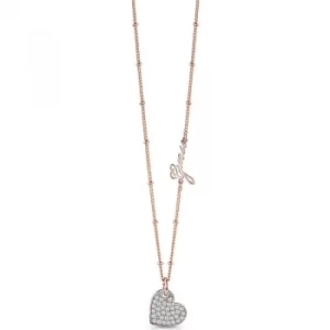 Ladies Guess Rose Gold Plated My Sweetie Necklace