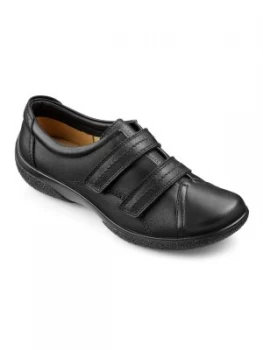 Hotter Leap touch close trainers Black