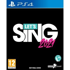 Lets Sing 2021 PS4 Game