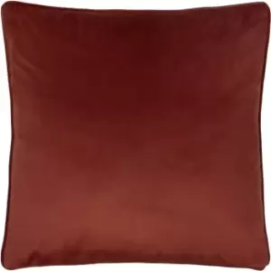 Evans Lichfield Opulence Cushion Cover (55cm x 55cm) (Sunset Orange)