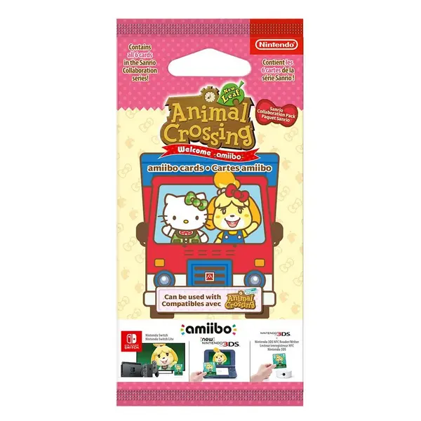 Animal Crossing New Leaf Welcome Amiibo Sanrio Collaboration Pack