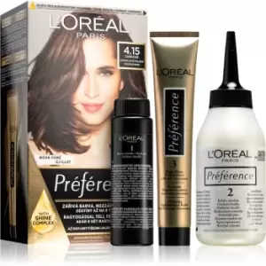 LOral Paris Prfrence Hair Color Shade 4.15 Caracas