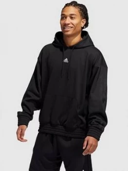 adidas Legend Hoodie - Black, Size XL, Men