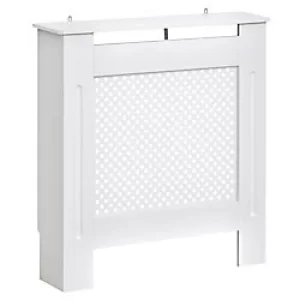 Outsunny Radiator Cover White MDF 190 x 780 x 820 mm