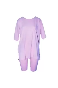 Oversized Tee Pyjama Set