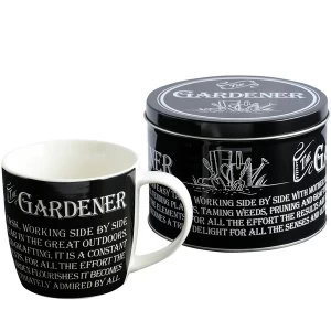 Ultimate Gift for Man Mug in a Tin Gardener