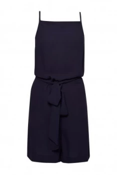 Great Plains Soft Crepe Playsuit Blue