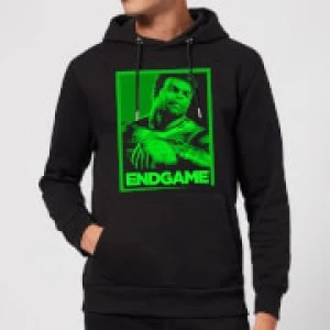 Avengers Endgame Hulk Poster Hoodie - Black