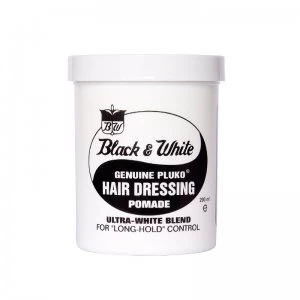 Black White Hair Dressing Pomade 200ml