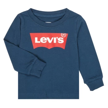 Levis BATWING TEE LS boys's in Blue - Sizes 6 months,12 mois,18 months,24 mois