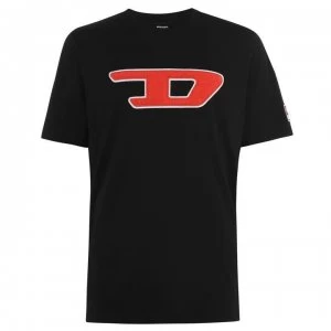 Diesel D Patch T Shirt - Black 900