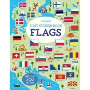 First Sticker Book Flags