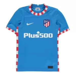 Nike Atletico Madrid Third Shirt 2021 2022 Junior - Blue