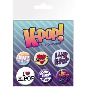 KPop Mix Badge Pack