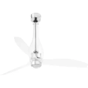 Faro eterfan - LED Transparent Ceiling Fan with dc Smart Motor - Remote Included, 3000K