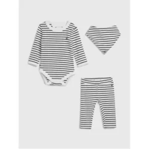 Tommy Hilfiger Baby Rib 3 Piece Giftpack - White