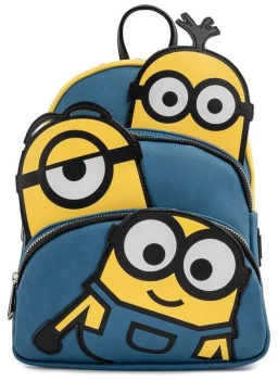 Minions Loungefly - Triple Minion Bello Mini backpacks multicolour