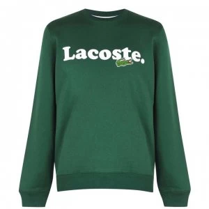 Lacoste Lacoste Script Crew Sweatshirt - Green 132