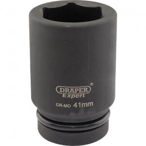 Draper Expert 1" Drive Deep Hexagon Impact Socket Metric 1" 41mm