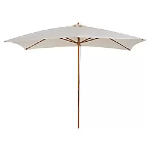 Outsunny Patio Umbrella 01-0215 Polyester, Wood Cream