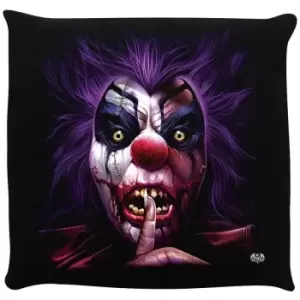 Mad Cap Filled Cushion (One Size) (Black/Purple) - Black/Purple - Spiral