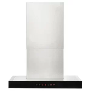 Stoves 444444890 60cm Built In Connected Chimney Cooker Hood in Black