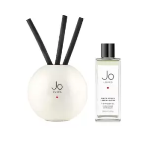 Jo Loves White Rose & Lemon Leaves A Fragrance Diffuser