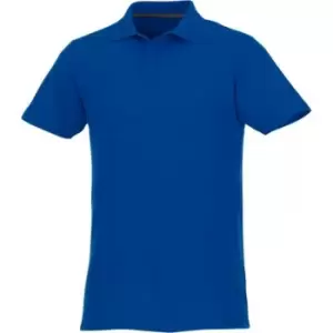 Elevate Mens Helios Short Sleeve Polo Shirt (XS) (Blue)