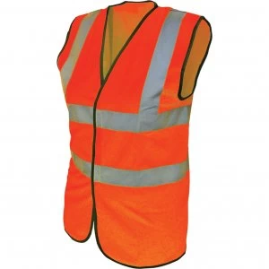 Scan Hi Vis Waistcoat Orange XL