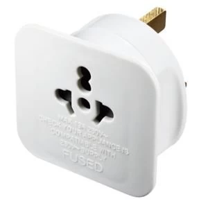 BQ Plastic Visitor to UK Travel Adaptor