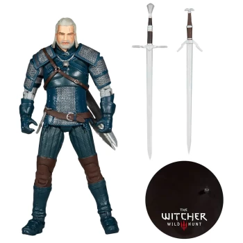 McFarlane The Witcher 3: Wild Hunt 7" Action Figure - Geralt Of Rivia (Viper Armour Teal)