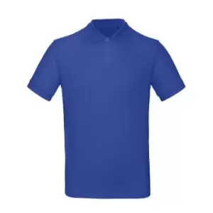 B&C Mens Inspire Polo (2XL) (Egyptian Blue)