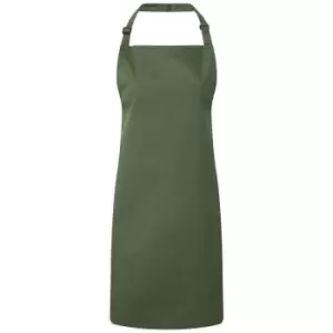 Premier Unisex Adult Colours Full Apron (One Size) (Moss) - Moss