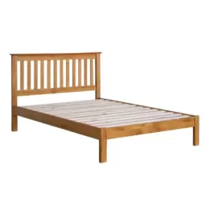 Crazy Price Beds Alderley Oak Wooden King Bed