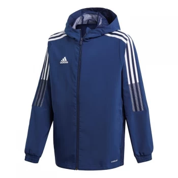 adidas Tiro 21 Windbreaker Kids - Team Navy