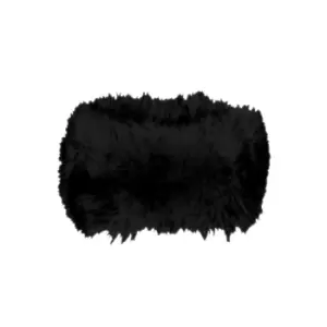 Eastern Counties Leather Womens/Ladies Fergie Sheepskin Headband (One size) (Black)