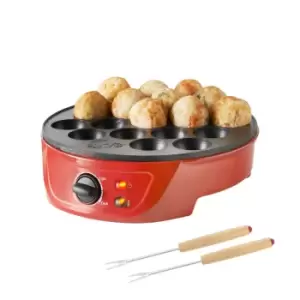 Global Gizmos 37529 Pancake Ball Maker - Red